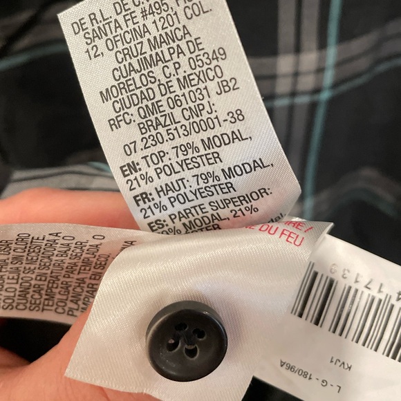 EUC Quiksilver Waterman plaid shirt - Picture 4 of 6